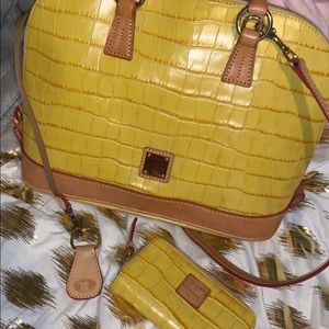 Yellow dooney & bourke